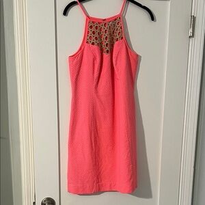 Lilly Pulitzer Coral Pink Mini Dress